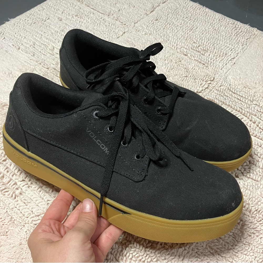 VOLCOM Mens Workwear Composite Toe ESD Black Skate Shoes Size 10